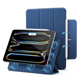 Husa de protectie tableta ESR Rebound Magnetic compatibil cu iPad Pro 13 (2024) / iPad Pro 13 (2025), Albastru