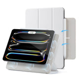 Husa de protectie tableta ESR Rebound Magnetic compatibil cu iPad Pro 13 (2024) / iPad Pro 13 (2025), Alb