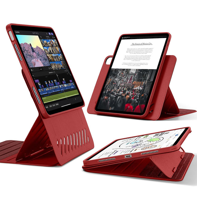 Husa de protectie tableta ESR Shift Magnetic compatibil cu iPad Air 4 (2020) / Air 5 (2022) / Air 11 (2024) / Air 11 (2025) / Air 11 (2026), Rosu