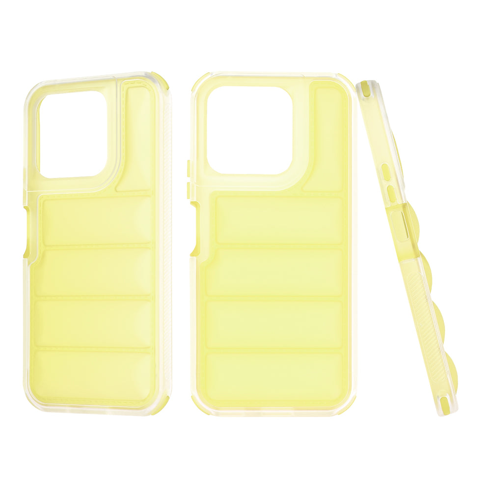 Husa de protectie Techsuit Wave Shield compatibil cu Honor X8b, Galben