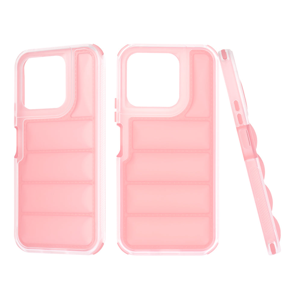 Husa de protectie Techsuit Wave Shield compatibil cu Honor X8b, Roz