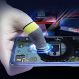 Accesoriu gaming Techsuit Mobile Gaming Finger Sleeve (FS4-04), for Peaceful Elite, King of Glory, Anti-Sweat, Roz