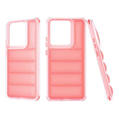 Husa de protectie Techsuit Wave Shield compatibil cu Motorola Edge 50 Pro, Rosu