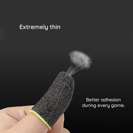 Accesoriu gaming Techsuit Mobile Gaming Finger Sleeve (FS3-03), for Peaceful Elite, King of Glory, Call of Duty, 40x20mm, Albastru