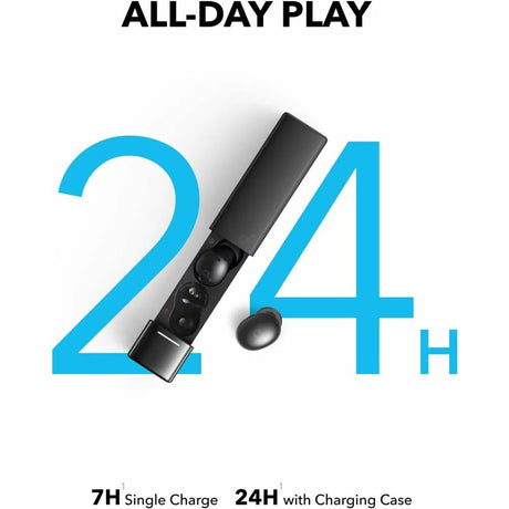 Casti Anker SoundCore A30i (A3958G11), Bluetooth 5.4, Noise Cancelling, IP54, with Microphone, Negru