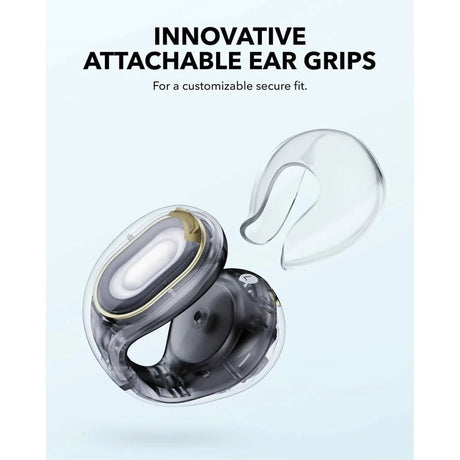 Casti Anker SoundCore C30i (A3330G11), Bluetooth 5.3, Open-Ear, IPX4, Noise Reduction, Microphone, Negru