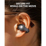 Casti Anker SoundCore C30i (A3330G11), Bluetooth 5.3, Open-Ear, IPX4, Noise Reduction, Microphone, Negru