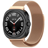 Curea smartwatch Techsuit Watchband (W009) compatibil cu Samsung Galaxy Watch Ultra 47mm / Watch Ultra 2, Roz Auriu