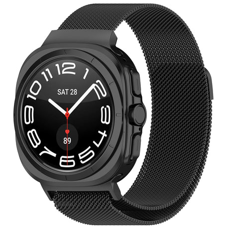 Curea smartwatch Techsuit Watchband W009 neagră pentru Samsung Galaxy Watch Ultra