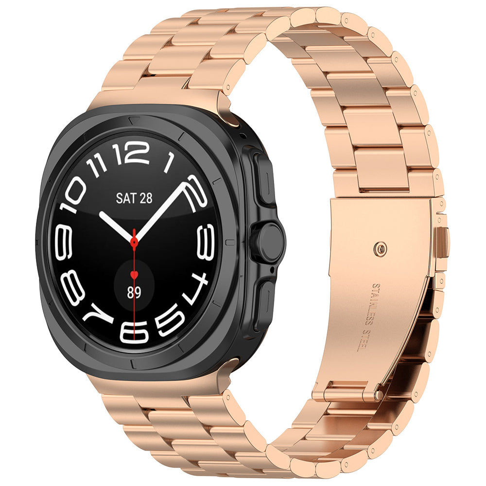 Curea smartwatch Techsuit Watchband (W010) compatibil cu Samsung Galaxy Watch Ultra 47mm / Watch Ultra 2, Roz