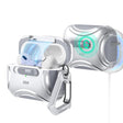 Casti ESR Cyber Magnetic Lock Case HaloLock, Apple AirPods Pro 1 / 2, Gri