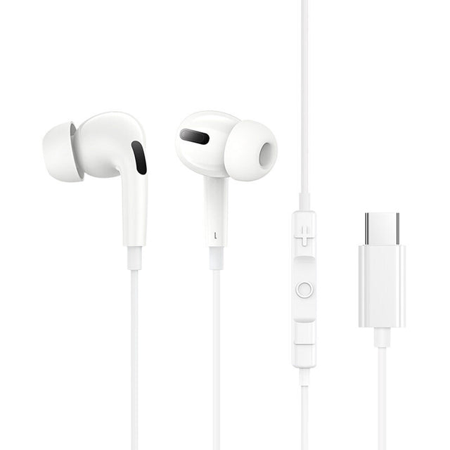 Casti Baseus Wired Earphones Encok CZ18 (A00170100213-Z1), Type-C, 20Hz-20kHz, Moon White