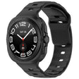 Curea smartwatch Techsuit Watchband (W055) compatibil cu Samsung Galaxy Watch Ultra 47mm / Watch Ultra 2, Negru