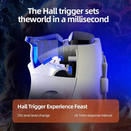 Accesoriu gaming Techsuit Wireless Controller (BSP-D9), Gamepad for Tablet, Phones, Nintendo Switch/PS3/PS4, Bluetooth V5.2, 400mAh, Negru