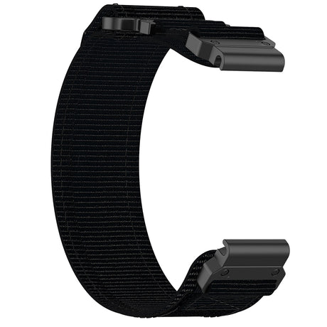 Curea Techsuit Watchband QuickFit 22mm pentru Garmin Fenix 5/5 Plus 6/6 Pro/7/Forerunner 945/955/970/Approach S60/S62, neagră