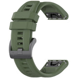 Curea smartwatch Techsuit Watchband QuickFit 22mm (W060) compatibil cu Garmin Fenix 5/5 Plus 6/6 Pro/7/Forerunner 945/955/970/Approach S60, Verde Inchis