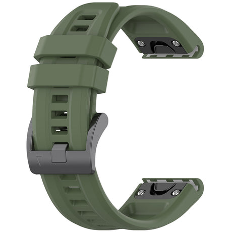 Curea smartwatch Techsuit Watchband QuickFit 22mm (W060) compatibil cu Garmin Fenix 5/5 Plus 6/6 Pro/7/Forerunner 945/955/970/Approach S60, Verde Inchis