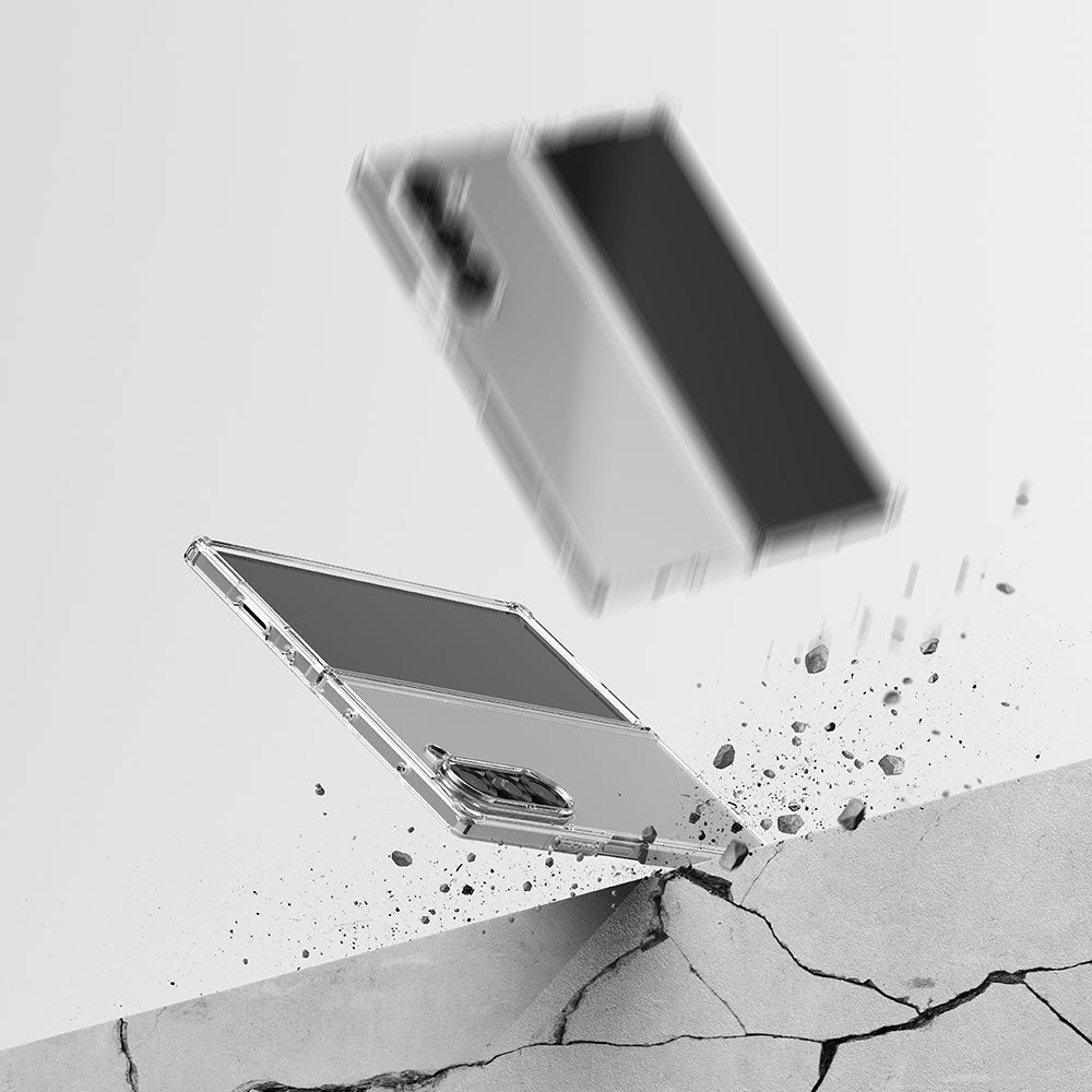 Husa de protectie Ringke Fusion compatibil cu Samsung Galaxy Z Fold6, Transparent