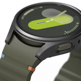Folie de protectie smartwatch Ringke Slim + Screen Protector compatibil cu Samsung Galaxy Watch7 40mm, Titanium Black
