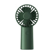 JisuLife Premium Portable Mini Fan Life6 (FA20X), USB-C Rechargeable, 3 Wind Speeds, 4000mAh, Deep Green