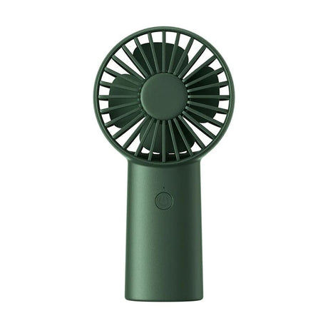 JisuLife Premium Portable Mini Fan Life6 (FA20X), USB-C Rechargeable, 3 Wind Speeds, 4000mAh, Deep Green