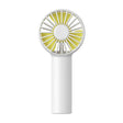 JisuLife Premium Portable Mini Fan Life1 (FA20), USB-C Rechargeable, 3 Wind Speeds, 2000mAh, Alb
