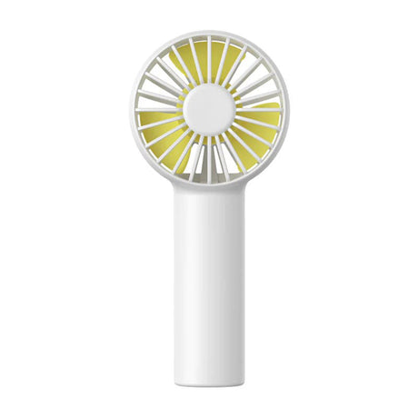 JisuLife Premium Portable Mini Fan Life1 (FA20), USB-C Rechargeable, 3 Wind Speeds, 2000mAh, Alb