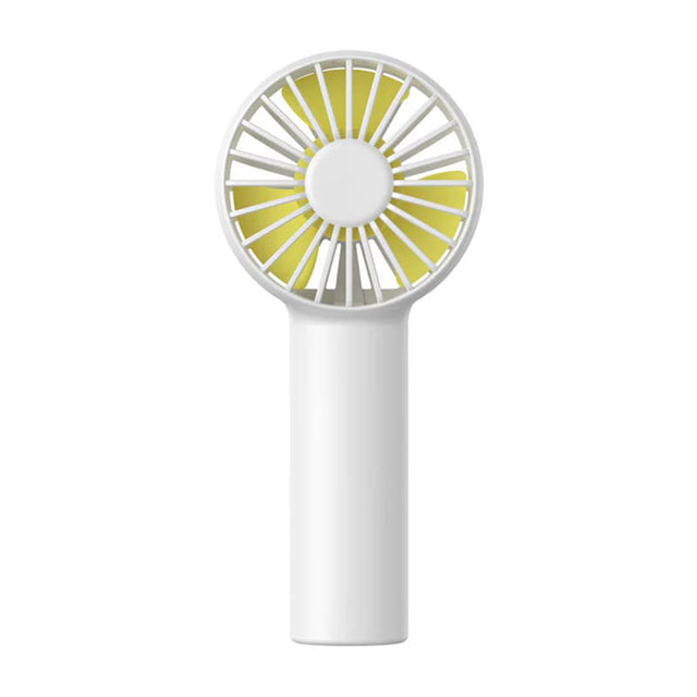 JisuLife Premium Portable Mini Fan Life1 (FA20), USB-C Rechargeable, 3 Wind Speeds, 2000mAh, Alb