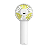 JisuLife Premium Portable Mini Fan Life1 (FA20), USB-C Rechargeable, 3 Wind Speeds, 2000mAh, Alb