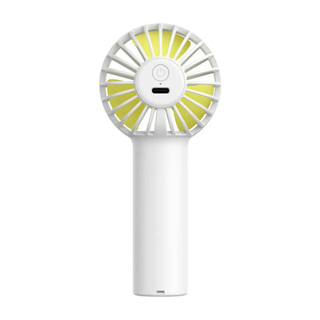 JisuLife Premium Portable Mini Fan Life1 (FA20), USB-C Rechargeable, 3 Wind Speeds, 2000mAh, Alb