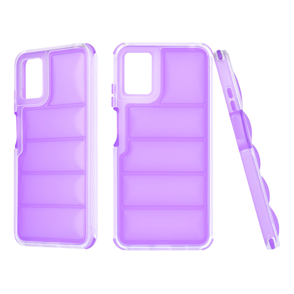 Husa de protectie Techsuit Wave Shield compatibil cu Motorola Moto E22 / Moto E22i, Violet