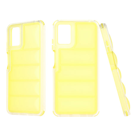 Husa de protectie Techsuit Wave Shield compatibil cu Motorola Moto E22 / Moto E22i, Galben