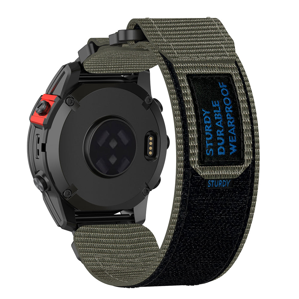 Curea smartwatch Techsuit Watchband QuickFit compatibil cu Garmin Fenix 3 / Fenix 5X / Fenix 6X, Verde