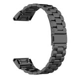 Curea smartwatch Techsuit Watchband QuickFit 22mm (W010) compatibil cu Garmin Fenix 5/5 Plus 6/6 Pro/7/Forerunner 945/955/970/Approach S60/S62, Negru
