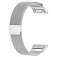 Curea smartwatch Techsuit Watchband QuickFit 22mm (W009) compatibil cu Garmin Fenix 5/5 Plus 6/6 Pro/7/Forerunner 945/955/970/Approach S60/S62, Argintiu