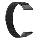 Techsuit Watchband QuickFit 20mm (W009) fekete okosóra szíj