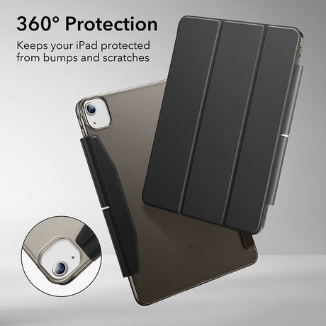 Husa de protectie tableta ESR Ascend Trifold compatibil cu iPad Air 13 (2024) / Air 13 (2025) / Air 13 (2026), Frosted Grey