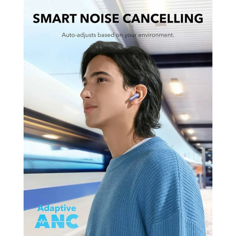 Casti Anker SoundCore P40i (A3955GQ1), Noise Cancelling, Bluetooth 5.2, Mov