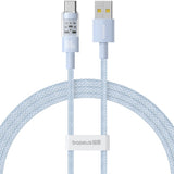Cablu Baseus Gem (P10373002311-01), USB to Type-C, Super Fast Charging 100W, 2m, Galaxy Blue
