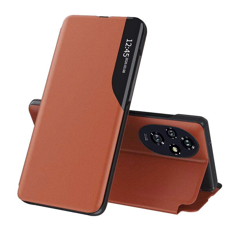 Husa de protectie Techsuit eFold Series compatibil cu Honor 200 Pro, Portocaliu