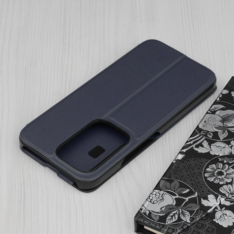 Husa de protectie Techsuit eFold Series compatibil cu Honor 200 Lite, Albastru Inchis