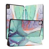 Husa de protectie tableta Techsuit FoldPro compatibil cu iPad Pro 13 (2024) / iPad Pro 13 (2025), Verde Time