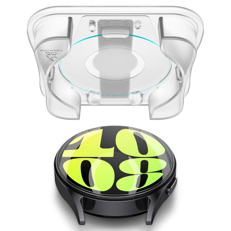 Accesoriu smartwatch Spigen (set de 2) Glas.tR EZ Fit (AGL08493) compatibil cu Samsung Galaxy Watch7 44mm, Transparent