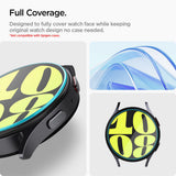 Accesoriu smartwatch Spigen (set de 2) Glas.tR EZ Fit (AGL08493) compatibil cu Samsung Galaxy Watch7 44mm, Transparent