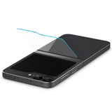 Folie de protectie Spigen (set de 2) Glas.tR EZ-FIT (AGL07972) compatibil cu Samsung Galaxy Z Flip6 / Flip7 FE, Transparent
