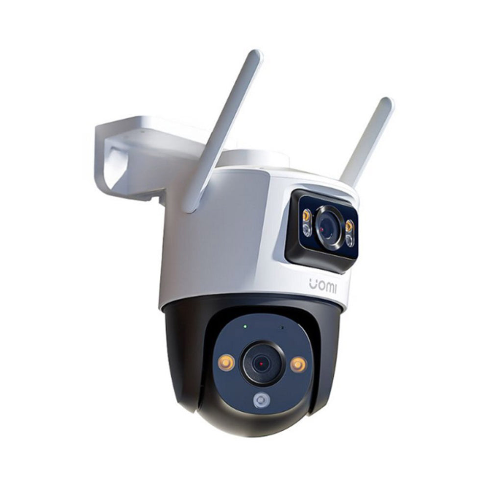 Imou Outdoor Camera Cruiser Dual (IPC-S7XP-8M0WED-0360B), 8MP, Two-way Talk, Human Detection, Night Vision, IP66, Alb