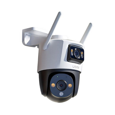 Imou Outdoor Camera Cruiser Dual (IPC-S7XP-8M0WED-0360B), 8MP, Two-way Talk, Human Detection, Night Vision, IP66, Alb