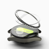 Accesoriu smartwatch Ringke Bezel Styling compatibil cu Samsung Galaxy Watch7 40mm, Argintiu Pattern5 (Cb-Gw7-40-01)