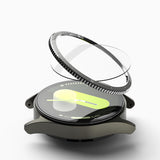 Accesoriu smartwatch Ringke Bezel Styling compatibil cu Samsung Galaxy Watch7 40mm, Argintiu Pattern7 (Cb-Gw7-40-03)