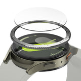Accesoriu smartwatch Ringke Bezel Styling compatibil cu Samsung Galaxy Watch7 40mm, Argintiu Pattern7 (Cb-Gw7-40-03)